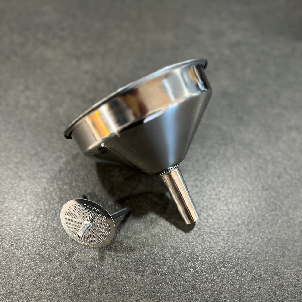 Edelstahl Trichter 13 cm | Plastikfreier Küchenhelfer