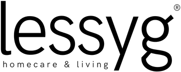 lessyg logo transparent mit homecare & living