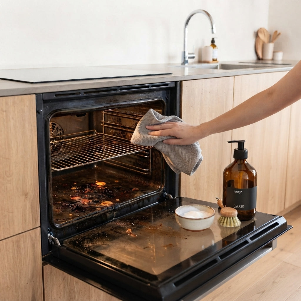 Backofen reinigen mit Hausmitteln: Eingebranntes natürlich mit Soda, Natron & Co. lösen