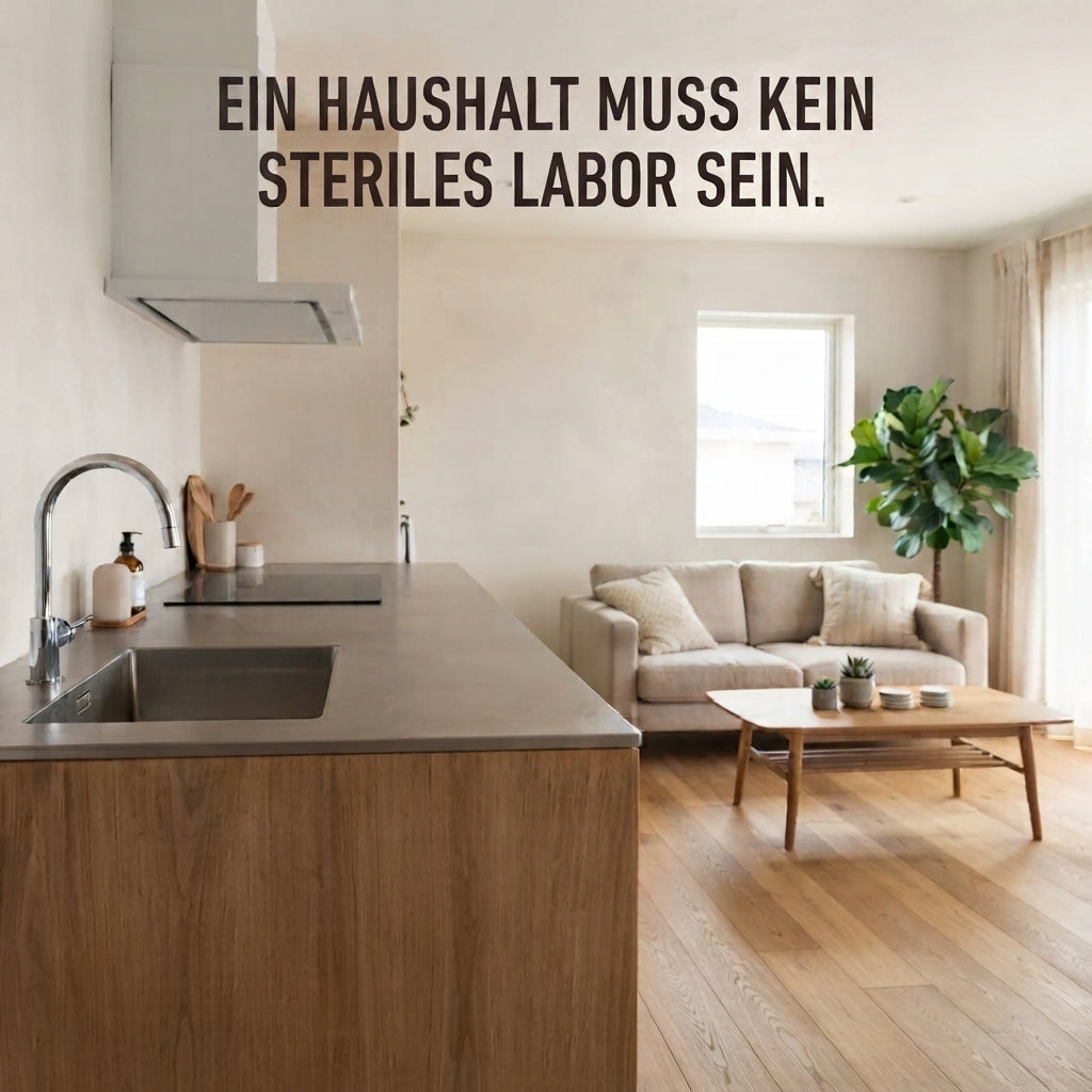 Hygiene im Haushalt: Zwischen echtem Schutz und gesundem Augenmaß
