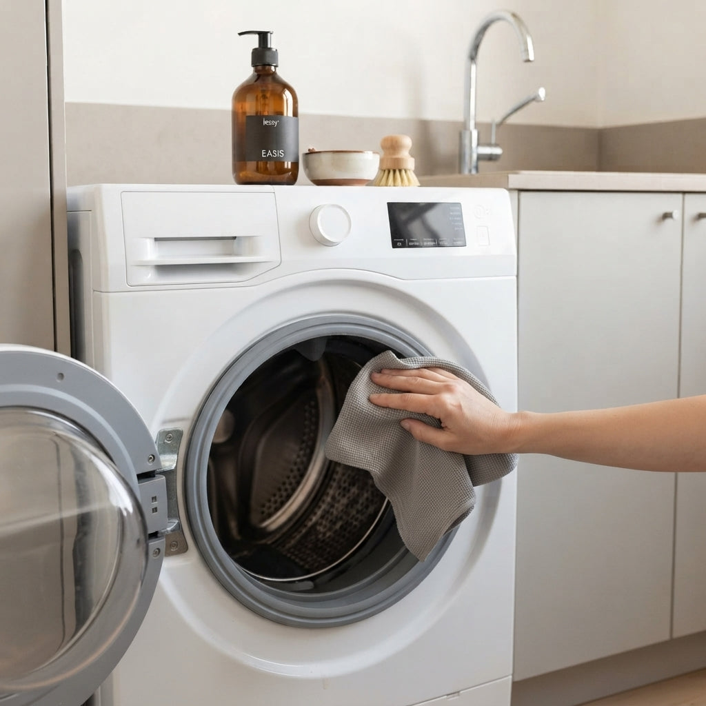 Waschmaschine richtig reinigen & muffigen Geruch entfernen: So geht's