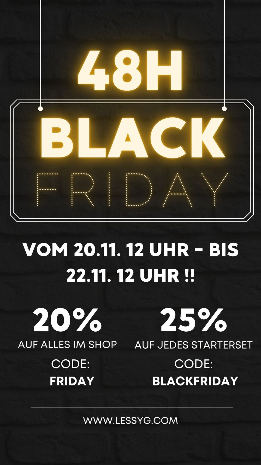 lessyg Black Friday deal 