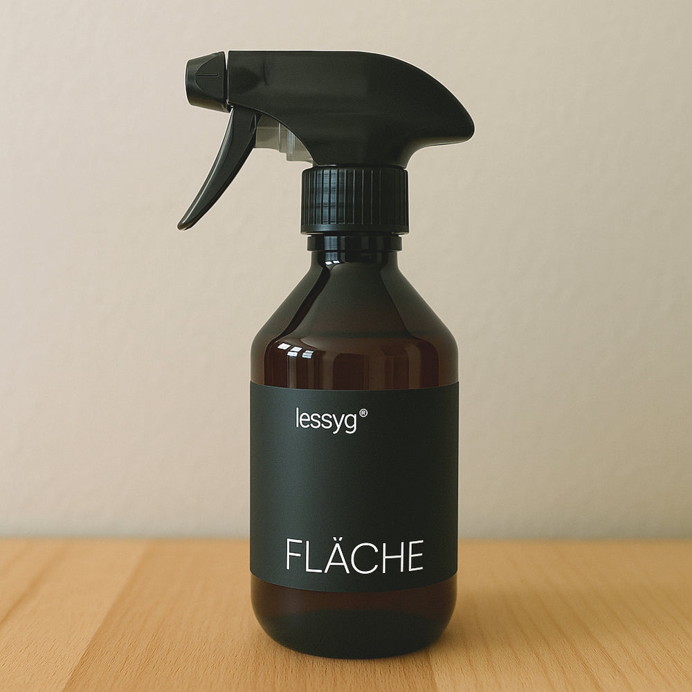 Kindeflasche Sprühflasche 250ml PET Flasche mit Sprühkopf von lessyg