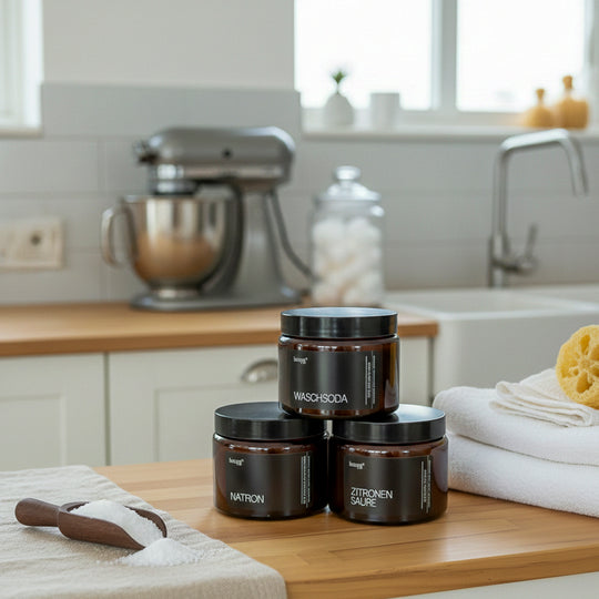 Glasstiegel 3er Set perfekte Ergänzung in der Küche