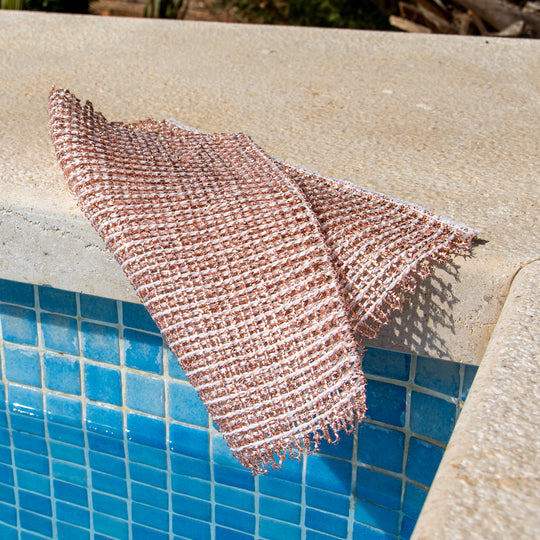 Kupfertuch aus gewirktem Kupferfaden, Biologisch abbaubar, antibakteriell und extrem robust. lange Haltbarkeit in 25x25 cm