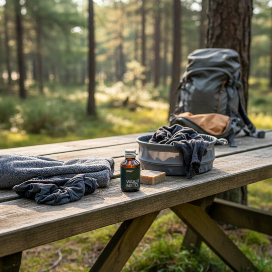 Reise Waschmittel für unterwegs 100% Natürlich und Biologisch abbaubar 