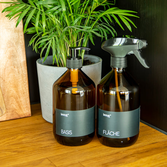 Starter Set klein - lessyg® Basis + Mischflasche