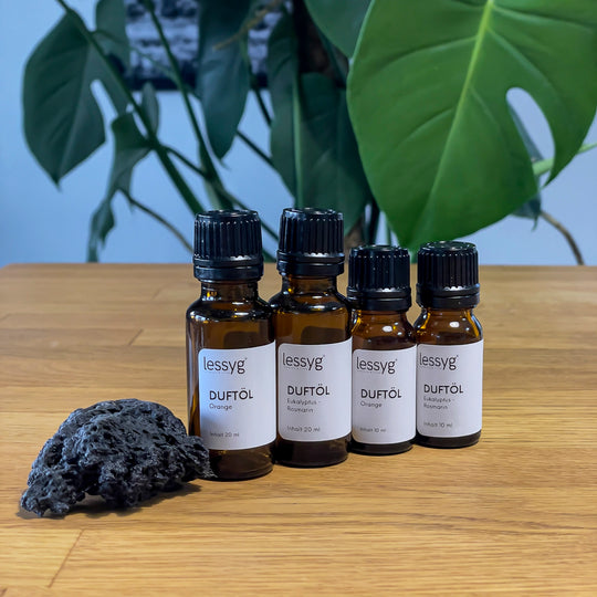 Duftöl Eukalyptus Rosmarin 10 oder 20ml in Braunglas Flasche von lessyg